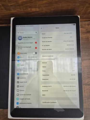 iPad 9 64gb - Lindo