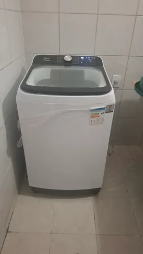 Máquina de lavar roupa Midea 15kg Cesto Inox 13 Wave Agitator - 3 meses de uso