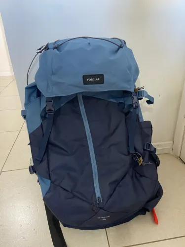 Mochila de trilha Forclaz easy fit 60L