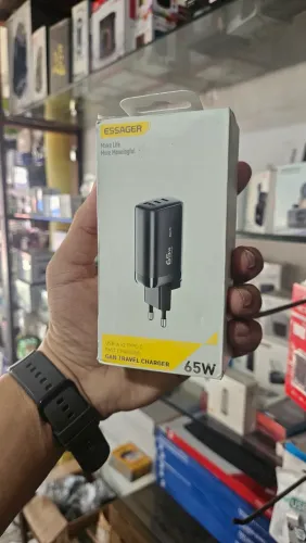 Fonte super turbo 65w essager 3 entradas