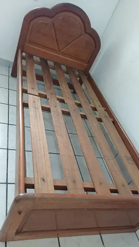 Cama solteiro madeira ROBUSTA 