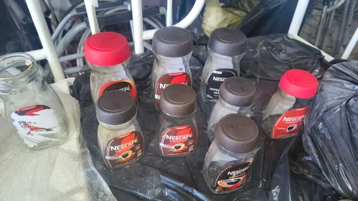 VIDROS VAZIO DE NESCAFÉ