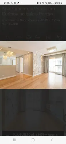 Apartamento à Venda em Curitiba no bairro Portão