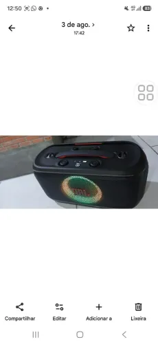 Caixa jbl partybox on-the-go2