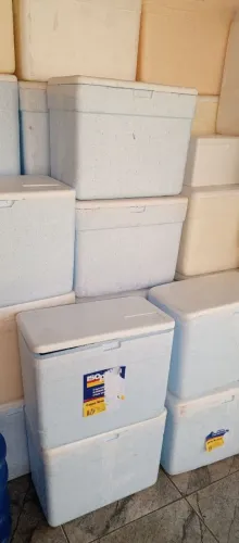 Caixa de isopor 21 litros 
