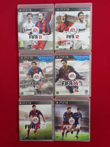EA SPORTS FIFA - 11,12,13,14,15,16 - TODOS POR R$ 139,00