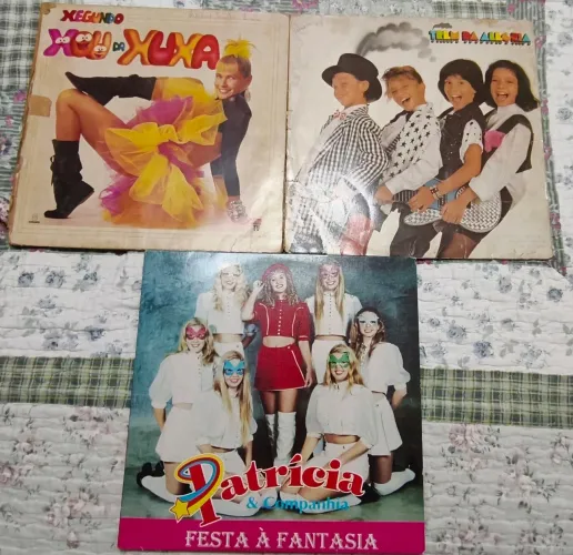 Lote 3 Discos Vinil Artistas Nacionais