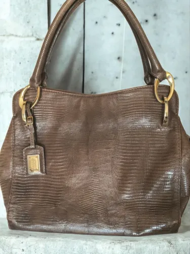 Bolsa marrom vintage