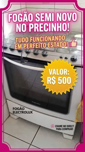 Fogão 5 bocas