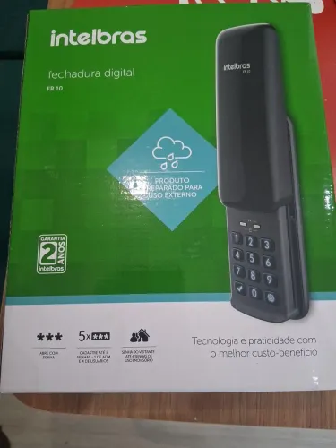 FECHADURA DIGITAL INTELBRAS FR 10 - NOVA / NUNCA USADA