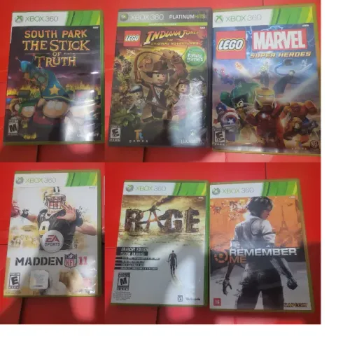 Lote Jogos Xbox 360