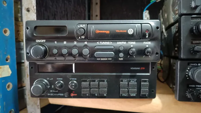RÁDIO VOLKSLINE COM BLUETOOTH PARA FUSCA KOMBI GOL SAVEIRO PARATI VOYAGE 