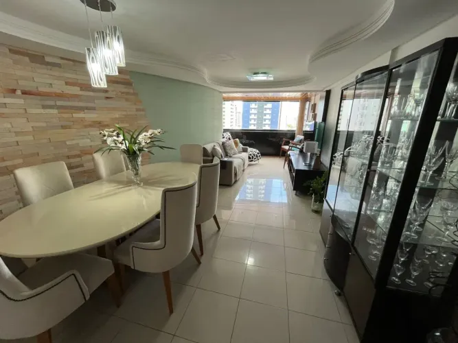 Apartamento a Venda Tambaú C/123m² 3 Quartos, 2 Suítes, DCE, 02 Vagas C/Moveis Projetados