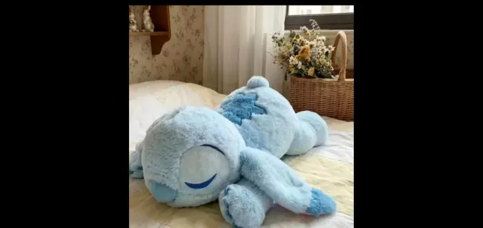 Stitch de Pelúcia Dorminhoco ( Novo ) 