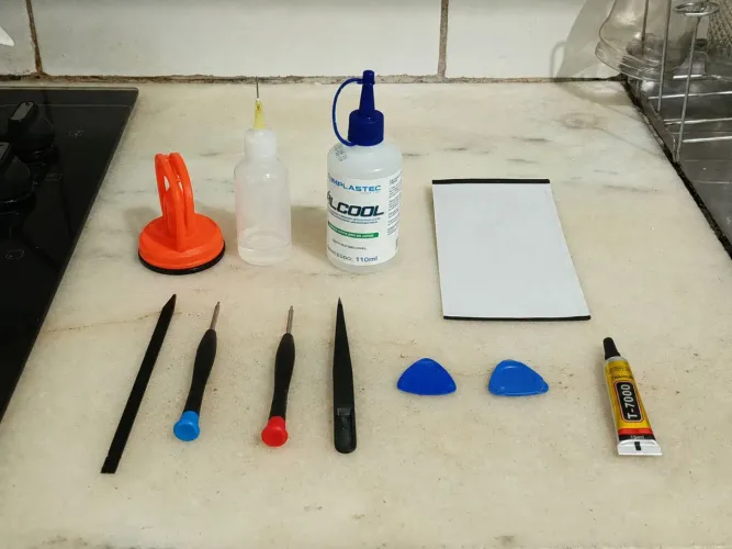 Kit para troca de LCD e manutenção Nintendo Switch (leia a descrição)