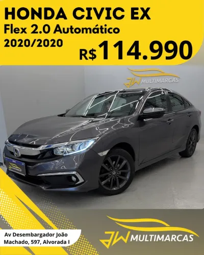 Honda Civic Sedan EX 2.0 Flex 16V Aut.4p 2020