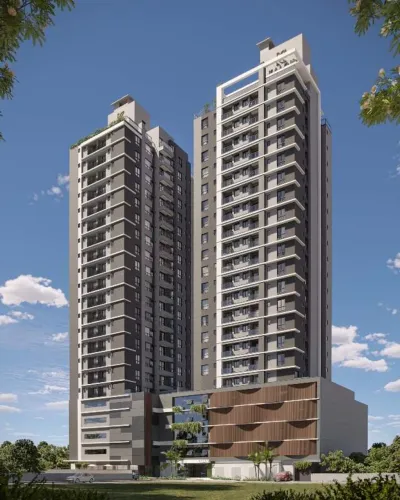 Apartamento diferenciado 2 quartos 73,32m² Fazenda Itajaí