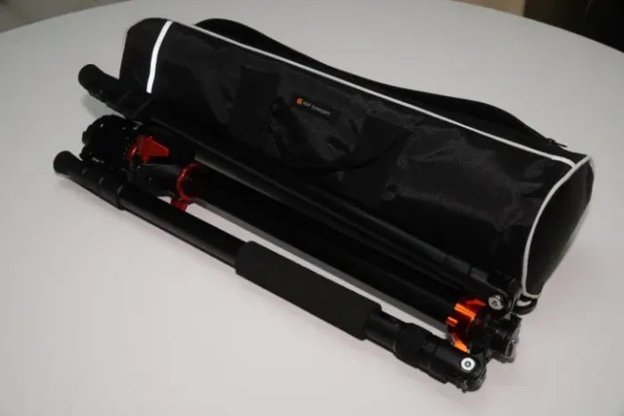 Tripé de alumínio K&F CONCEPT T254A7+BH-28L com monopé