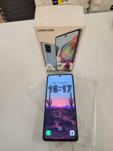 Samsung Galaxy A71 128GB - Completo na Caixa