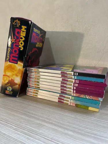 Revista Turma da monica jovem 3ª serie coleçao de 10 Hqs