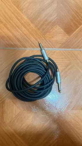 Cabo P10 Santo Angelo Ninja 5m Preto Ideal Áudio novo