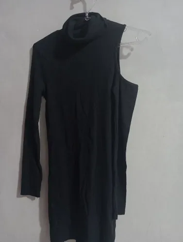 Vestido canelado
