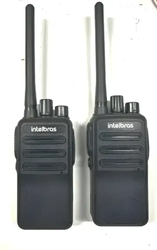 02 Rádios Comunicadores Intelbras Rc 3002 G2 Usados + 02 Fones (Usado)