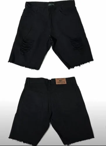Short jeans black