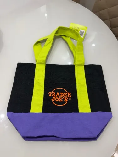 Mini Tote Trader Joe's Halloween - Edição Limitada (Novas Com Etiqueta).