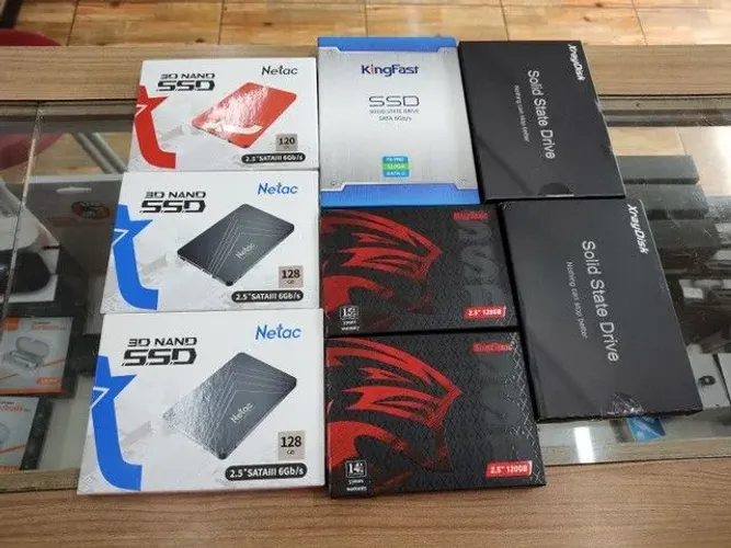 SSD 120GB 512GB e 1TB novos sata e m.2! Entrega a domicilio!
