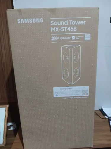 Caixa som Samsung Bluetooth Nova na Caixa