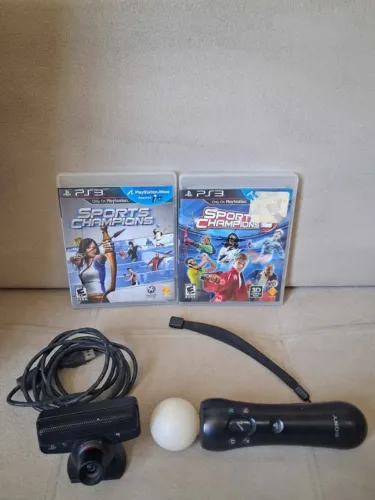 Kit Move + 2 jogos - Playstation 3