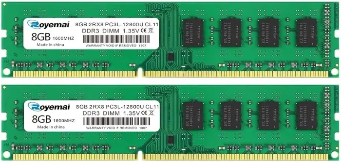 Memória DDR3 16GB 2X8GB 1333