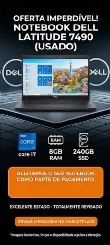 Notebook usado