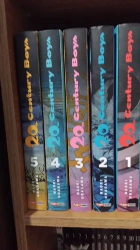 Mangá 20th Century Boys Edição Definitiva Vol. 1 ao 5