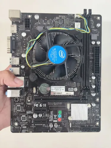 Placa mãe H310 + i3 8100