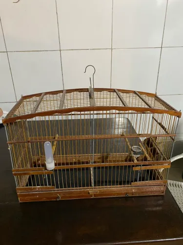 Gaiola em madeira 60cm