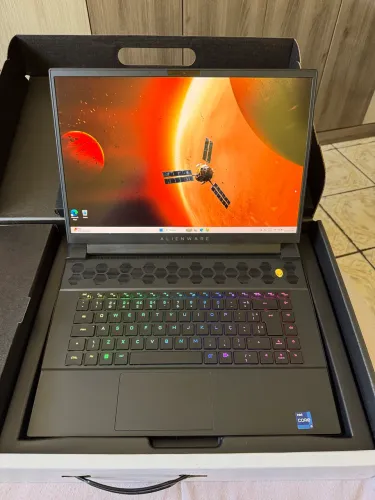 Notebook gamer Alienware top aceito trocas