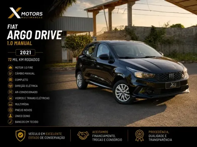 Fiat Argo Drive 1.0 6V Flex 2021