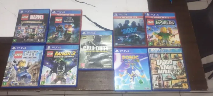 JOGOS DE PLAYSTATION 4 VENDO SEPARADO