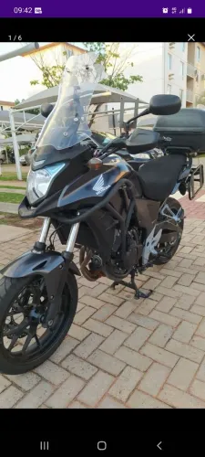 CB500X, 2015, revisada, pneus novos