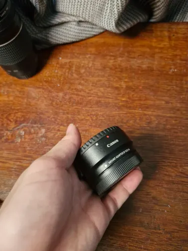 adaptador canon EF-EOSM autofoco