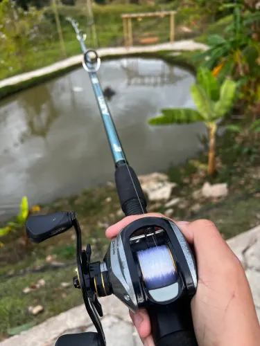 Carretilha de pesca profissional!