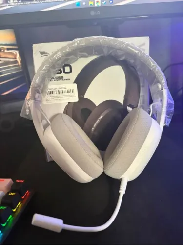 Headset SmailWofer L80 Branco completo