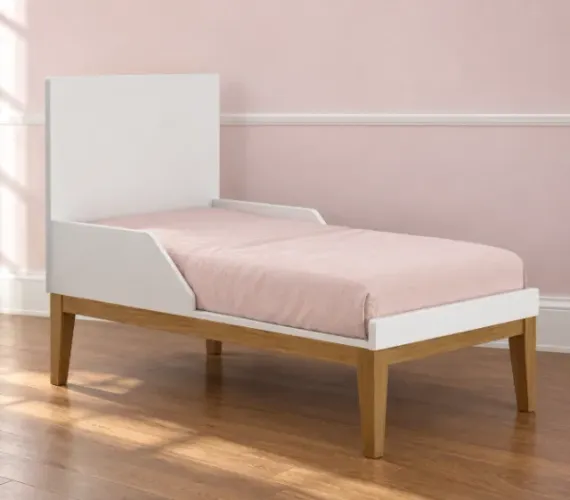 Berço Cama em MDF - Padrão Americano - (Acompanha Colchão)