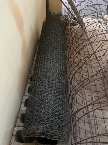 Tela para galinheiro galvanizada medida 1.50 alt 20 mts comp