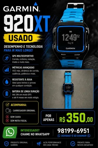Relógio Garmin 920XT