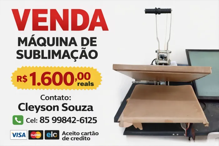 Máquina de Sublimação 