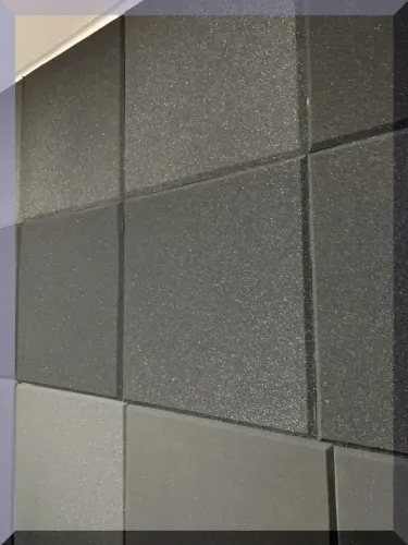 Espuma Acústica Lisa de 50x50x2cm com 10 und Pronta Entrega