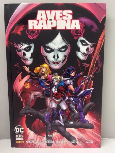 HQ DC Aves de Rapina Edição Capa Dura Black Label - Produto Usado/Ótimo Estado